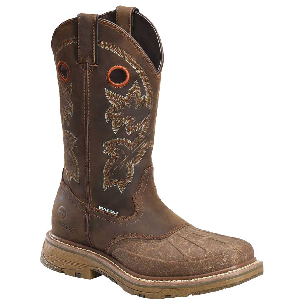 Double H Dh5149 Composite Toe Work Boots - Mens Light Brown