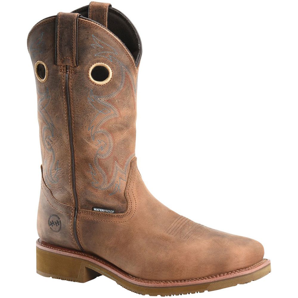 Double H Dh5246 Composite Toe Work Boots - Mens Light Brown