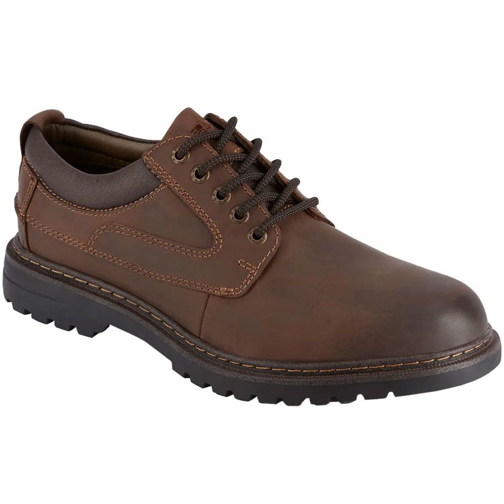 Dockers Warden Lace Up Casual Shoes - Mens Red Brown