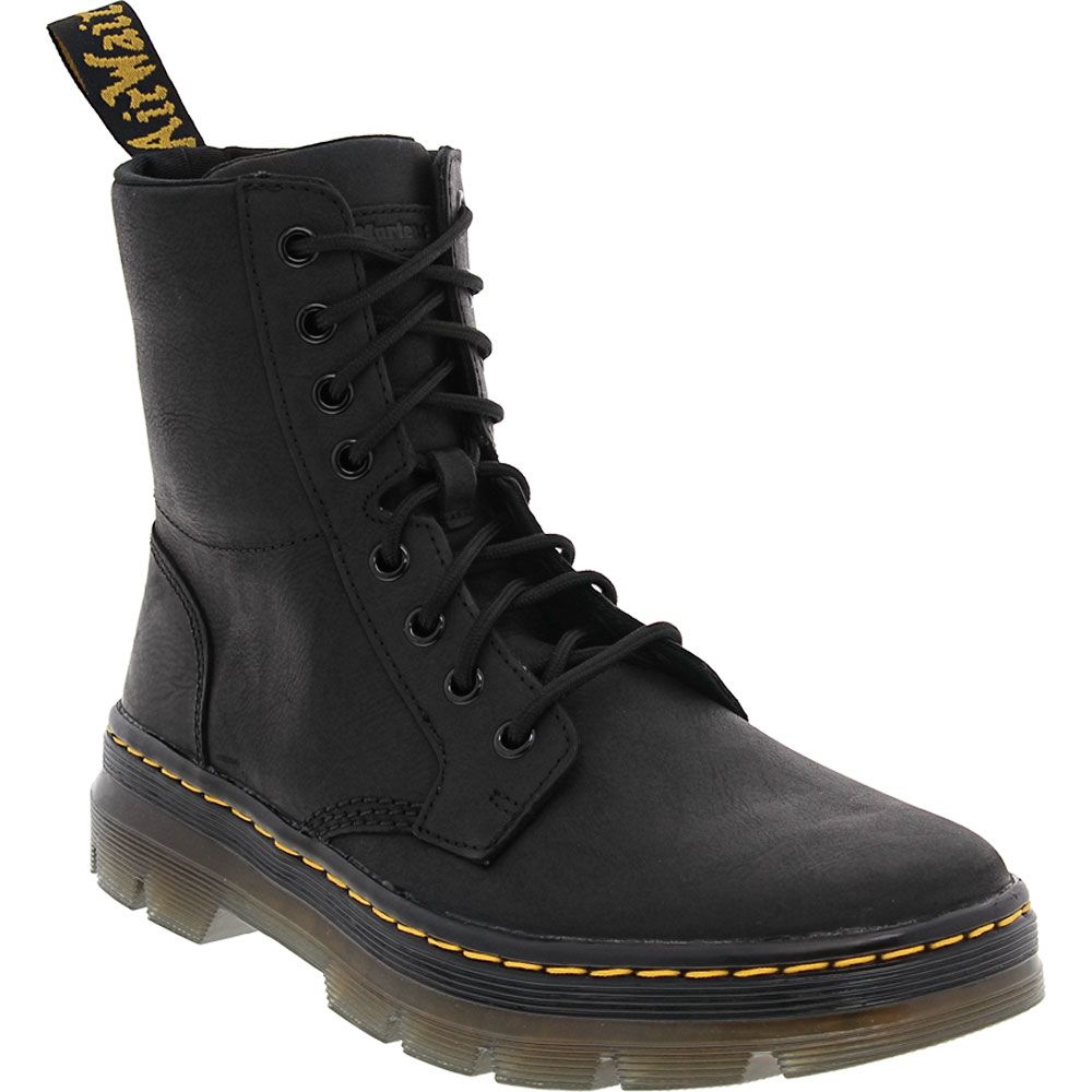 Dr. Martens Combs Leather Casual Boot - Mens Black