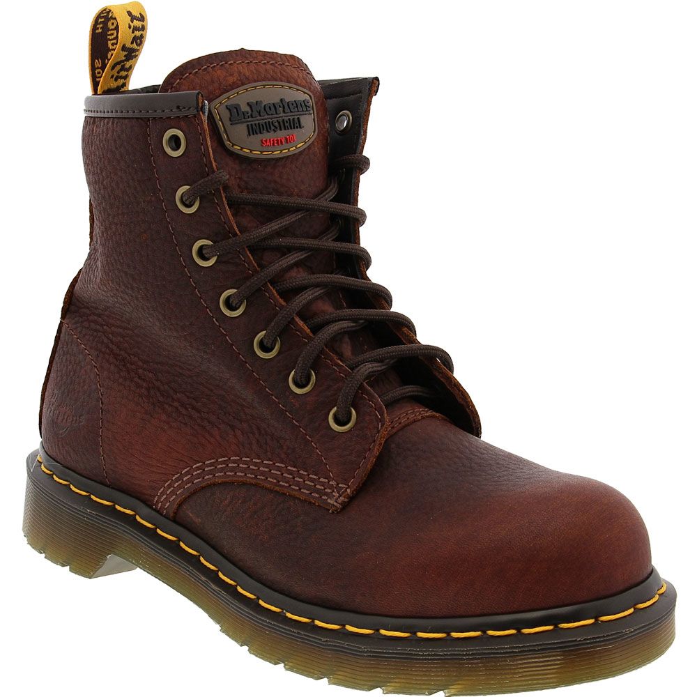 Dr. Martens Maple Zip | Women's Safety Toe Work Boots | Rogan's Shoes