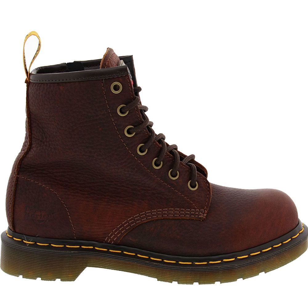 Dr. Martens Maple Zip | Women's Safety Toe Work Boots | Rogan's Shoes