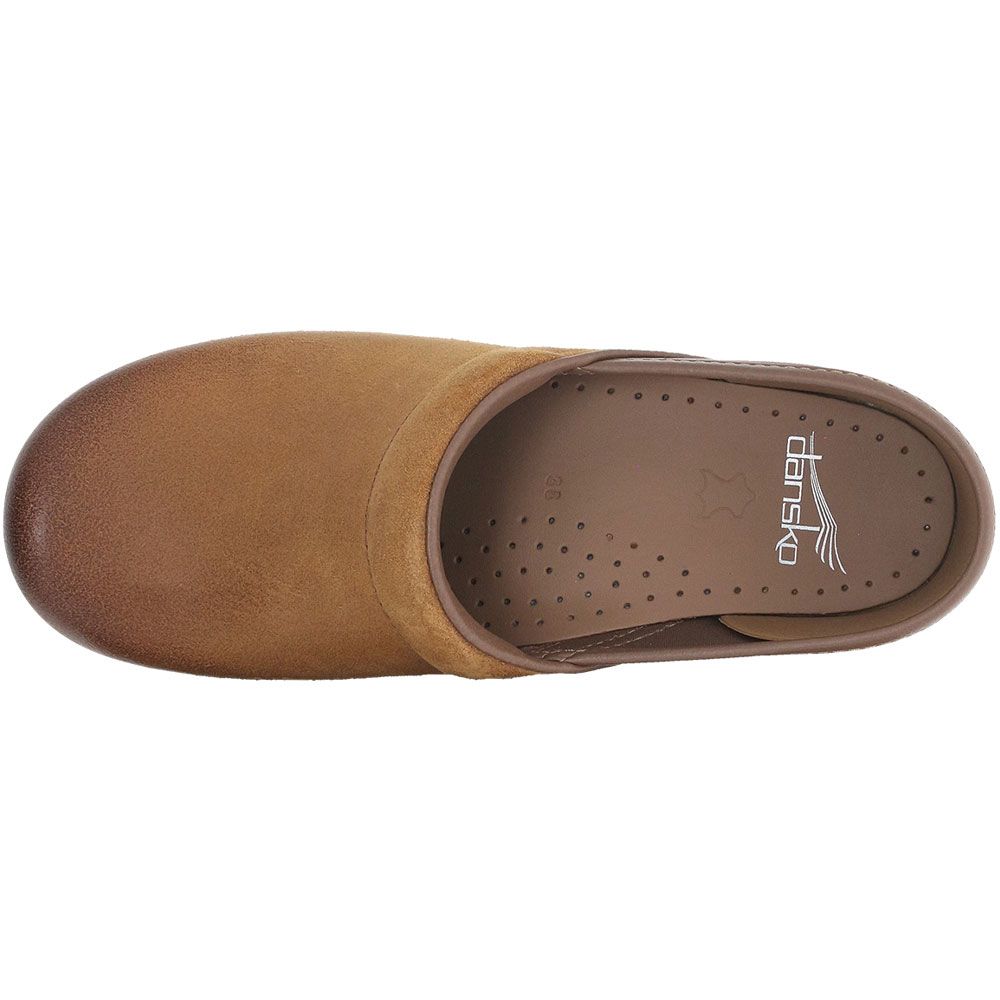 Dansko Pro Shoes - Womens Tan Back View