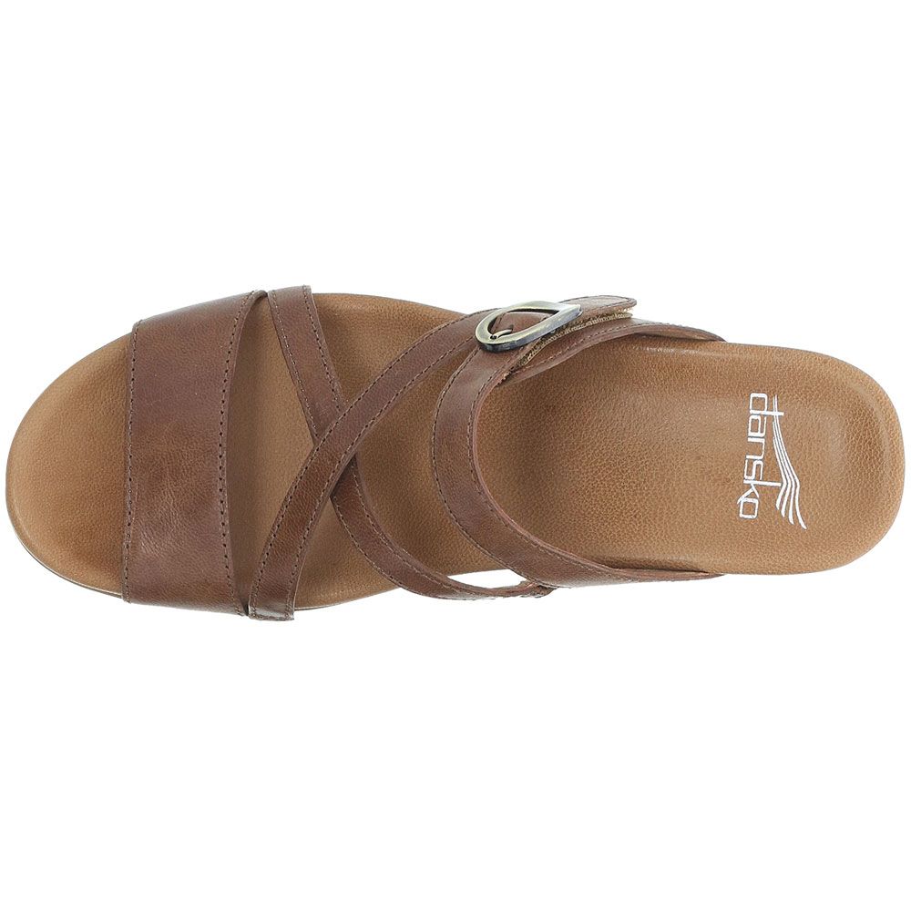 Dansko Ana Sandals - Womens Tan Back View