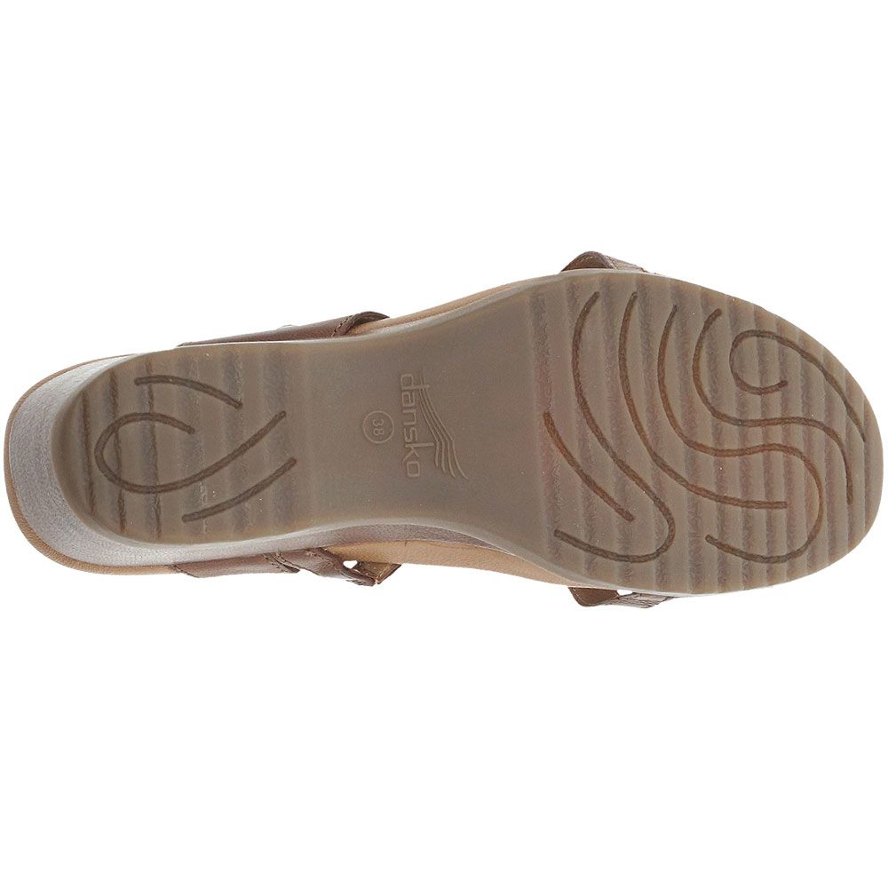 Dansko Ana Sandals - Womens Tan Sole View