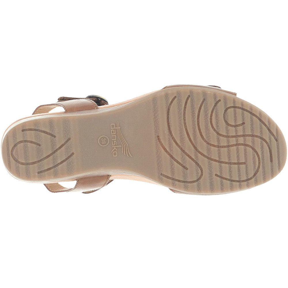 Dansko Arielle Sandals - Womens Tan Sole View