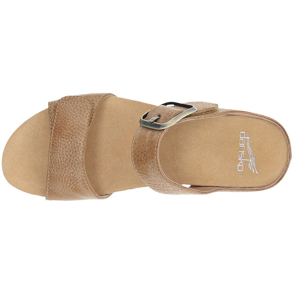 Dansko Tanya Sandals - Womens Tan Back View