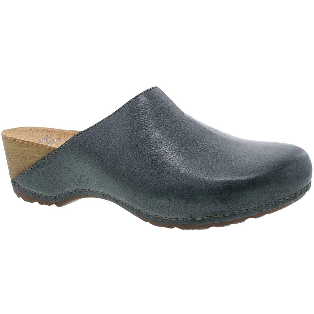 Dansko Talulah Clog Slip on Casual Shoes - Womens Denim