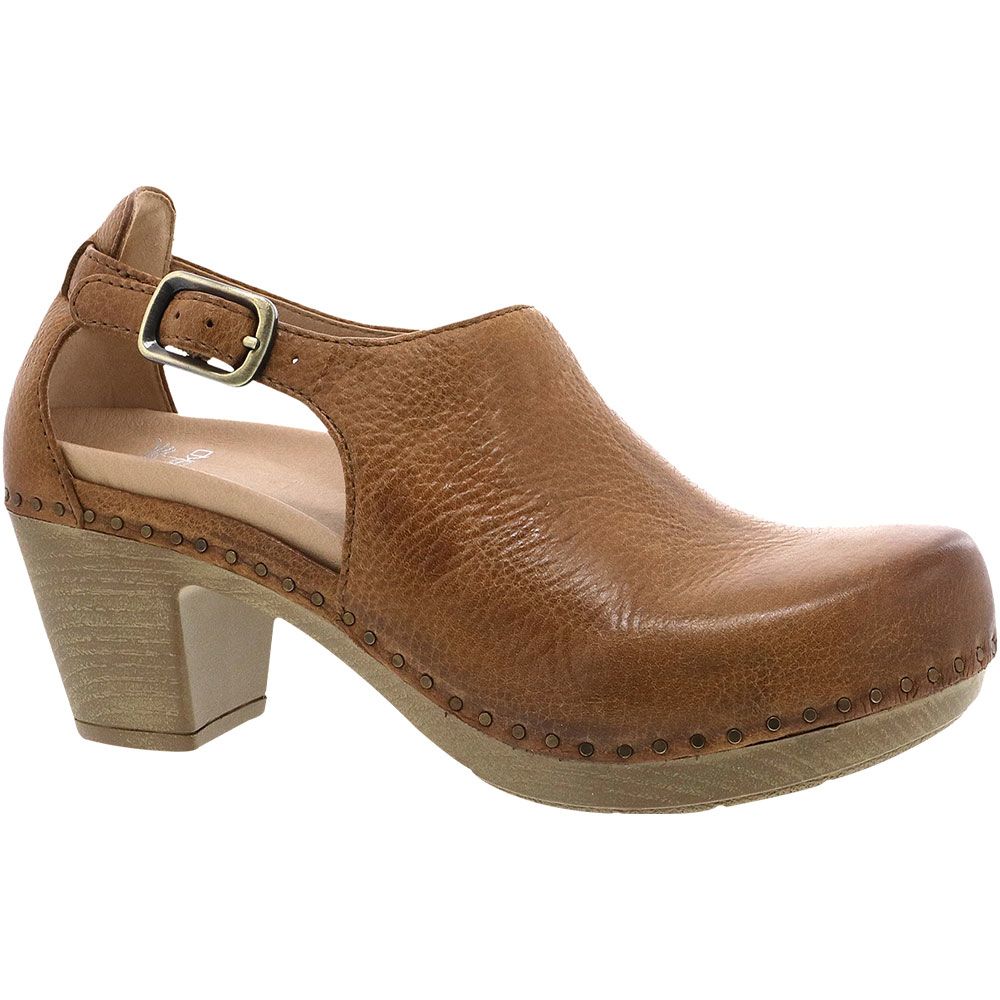 Dansko Sassy Clogs Casual Shoes - Womens Tan