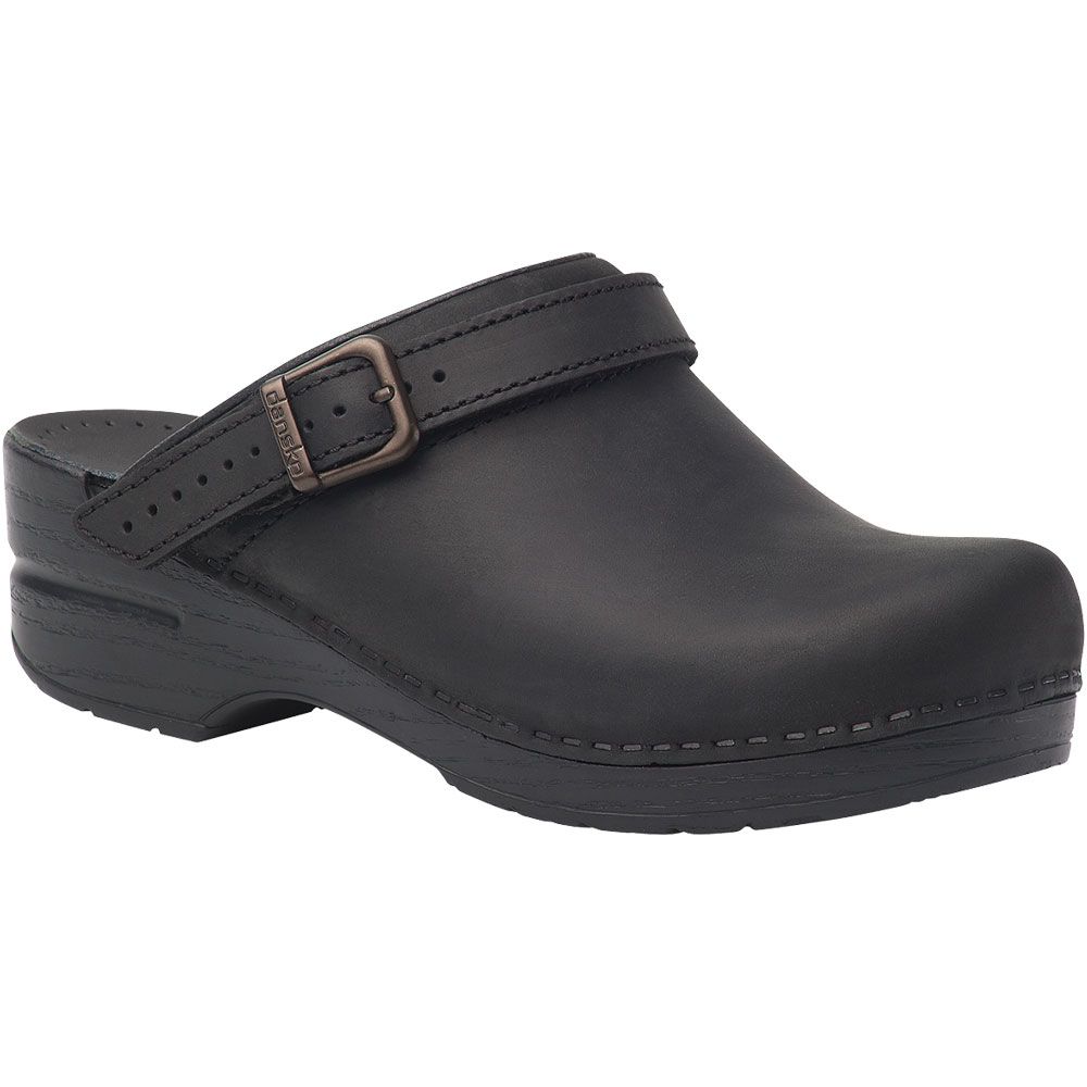 Dansko Ingrid Clogs Casual Shoes - Womens Black