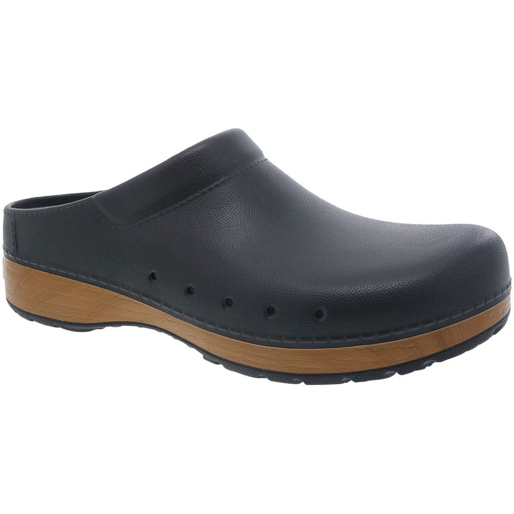 Dansko Kane Clog Mens Slip On Casual Shoes Black