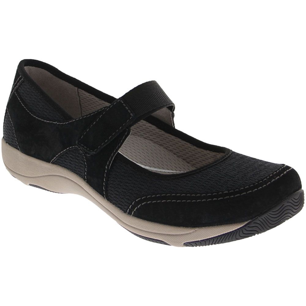 Dansko Hennie Casual Shoes - Womens Black Suede