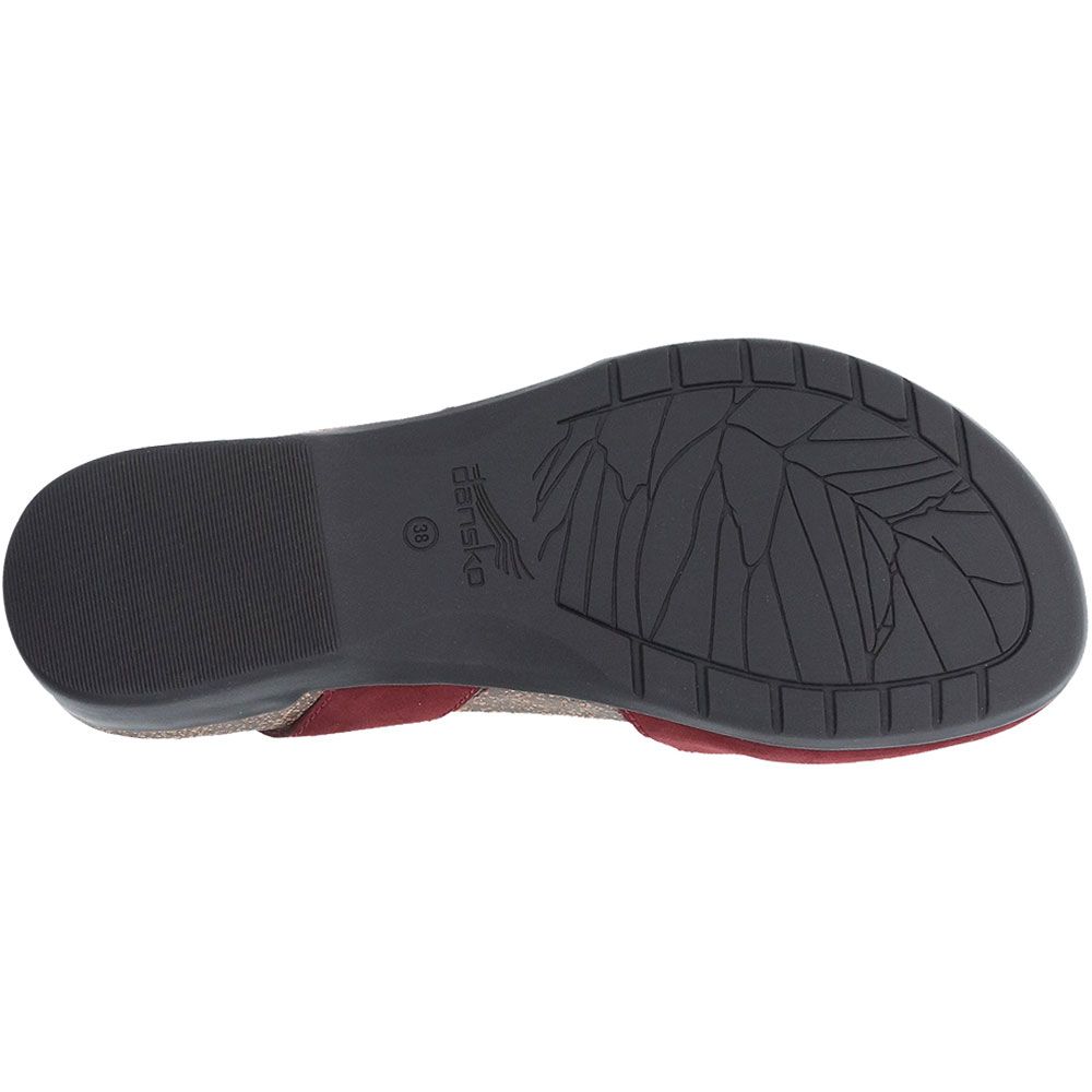 Dansko Rowan Sandals - Womens Cinnabar Sole View