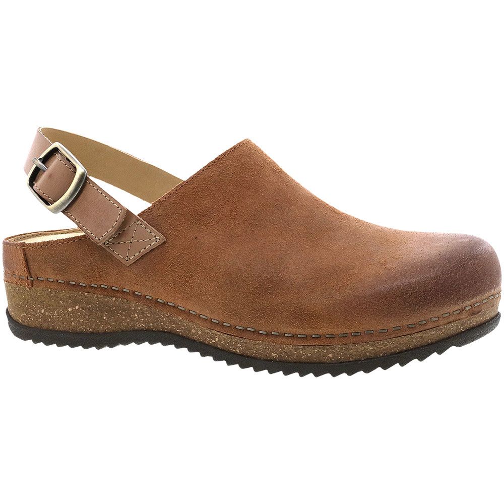 Dansko Merrin Clogs Casual Shoes - Womens Tan