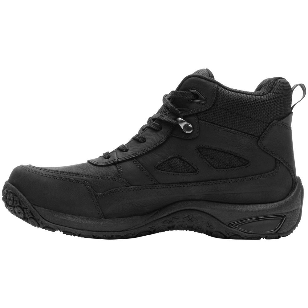 Dunham Cloud Plus Mid 2 Hiking Boots - Mens Black Back View