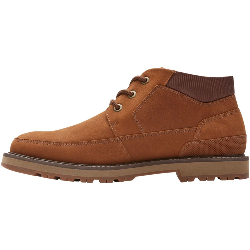 Dunham Byrne Mudguard Chukka Casual Boots - Mens Tan Back View