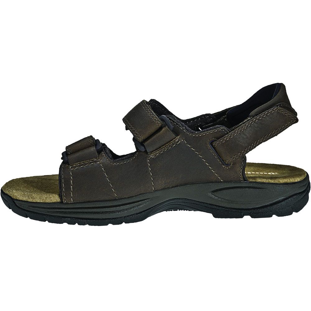 Dunham St Johnsbury Sandals - Mens Brown Back View