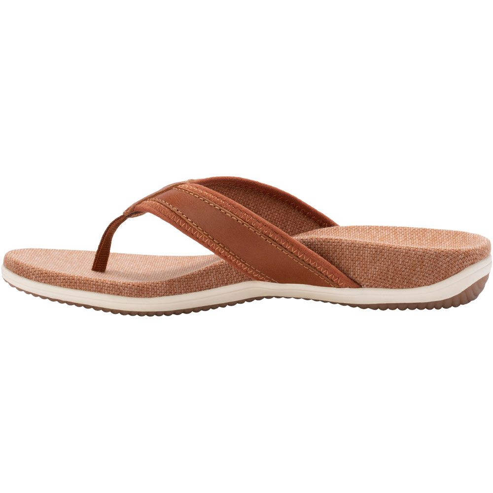 Eastland Camden Flip Flops - Womens Tan Back View