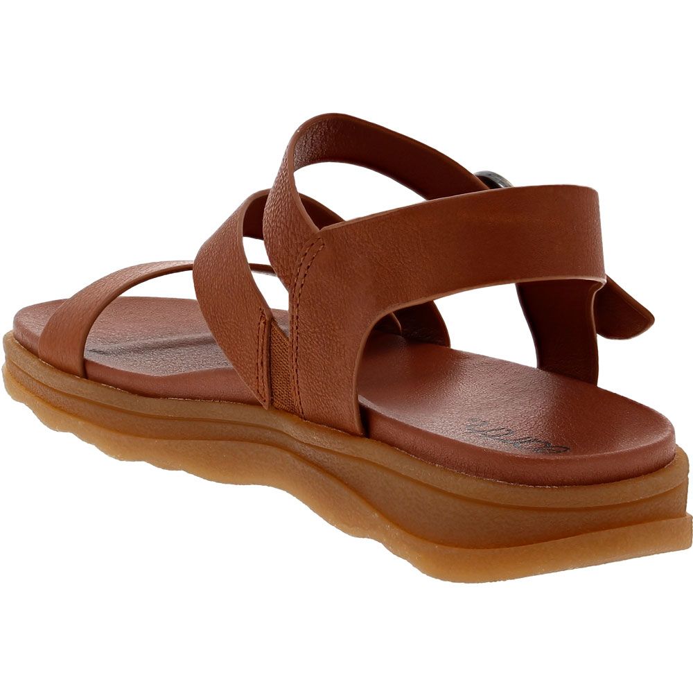 Earth Origins Lainey Sandals - Womens Tan Back View