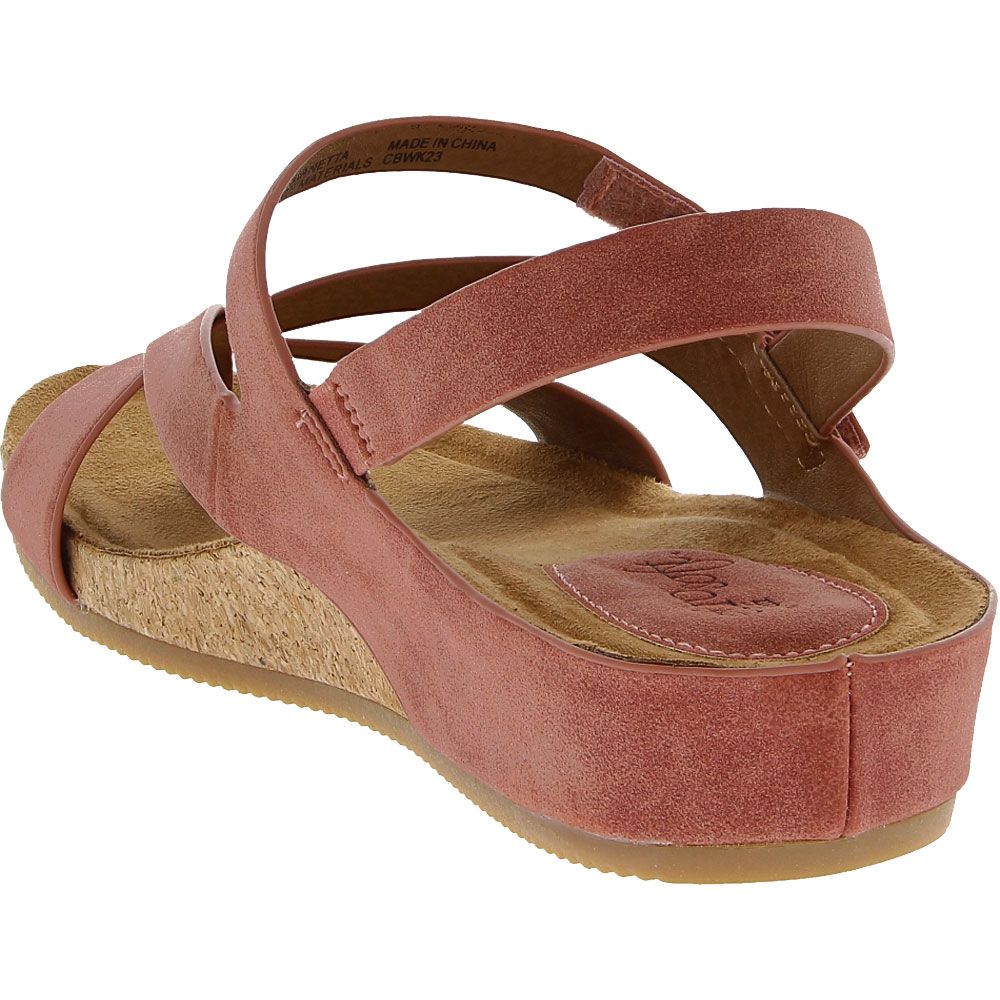 Eurosoft Gianetta Sandals - Womens Rose Back View