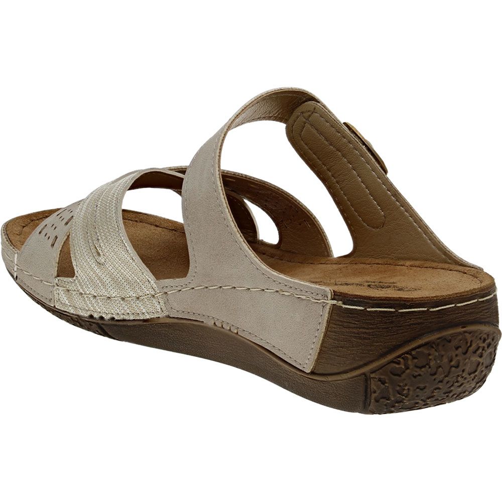 FLEXUS Denia Sandals - Womens Sand Back View