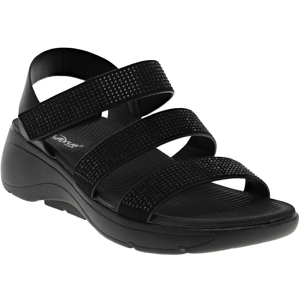 Flexus Jazzy Sandals - Womens Black