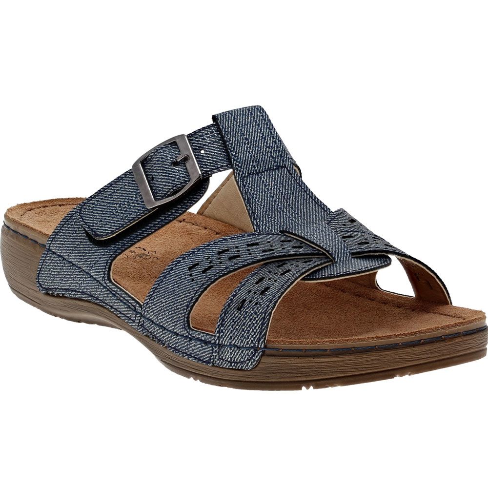 Flexus Nery Jeans Sandals - Womens Navy