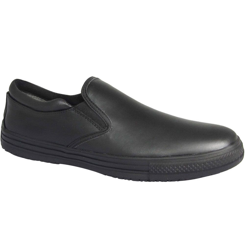 Genuine Grip 2060 Retro Slip-On Non-Safety Toe Work Shoes - Mens Black