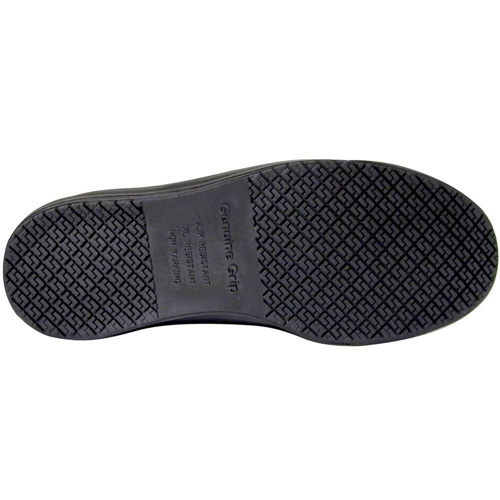 Genuine Grip 2060 Retro Slip-On Non-Safety Toe Work Shoes - Mens Black Sole View