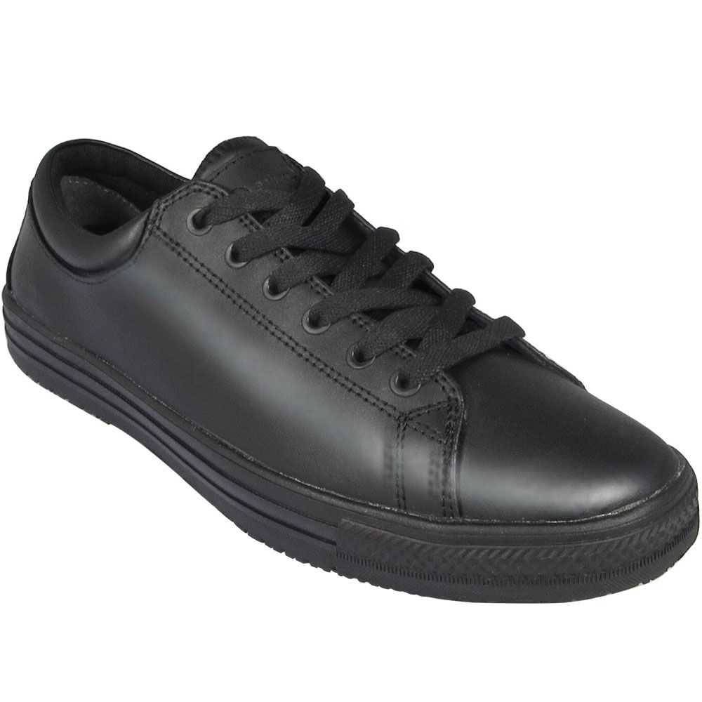 Genuine Grip 2070 Retro Lace-Up Non-Safety Toe Work Shoes - Mens Black