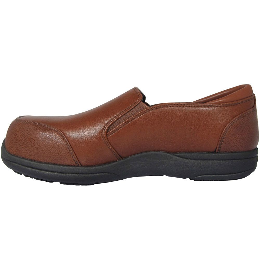 Genuine Grip 351 Composite Toe Work Shoes - Womens Caramel Back View