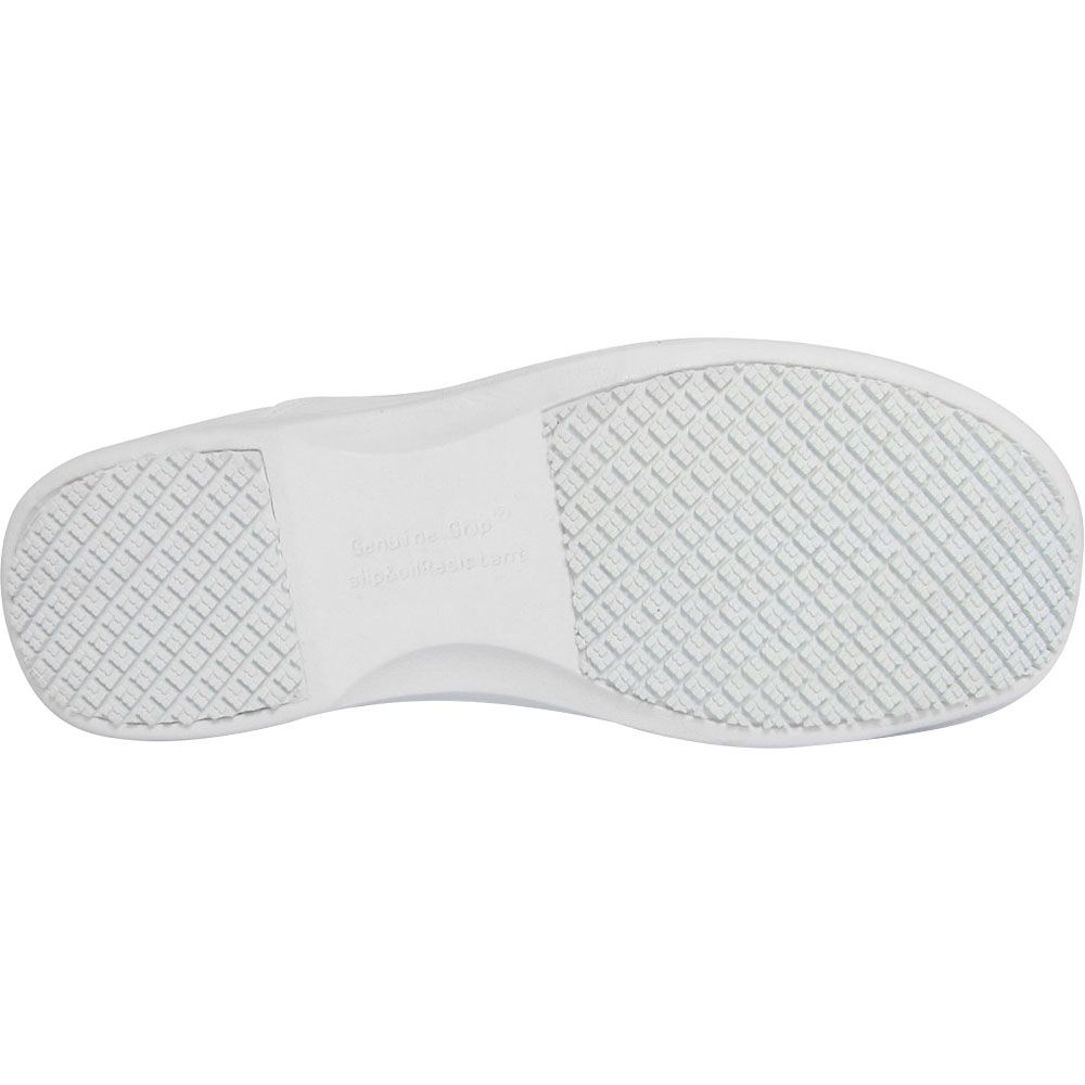 Genuine Grip 470 Non-Safety Toe Work Shoes - Womens White Sole View