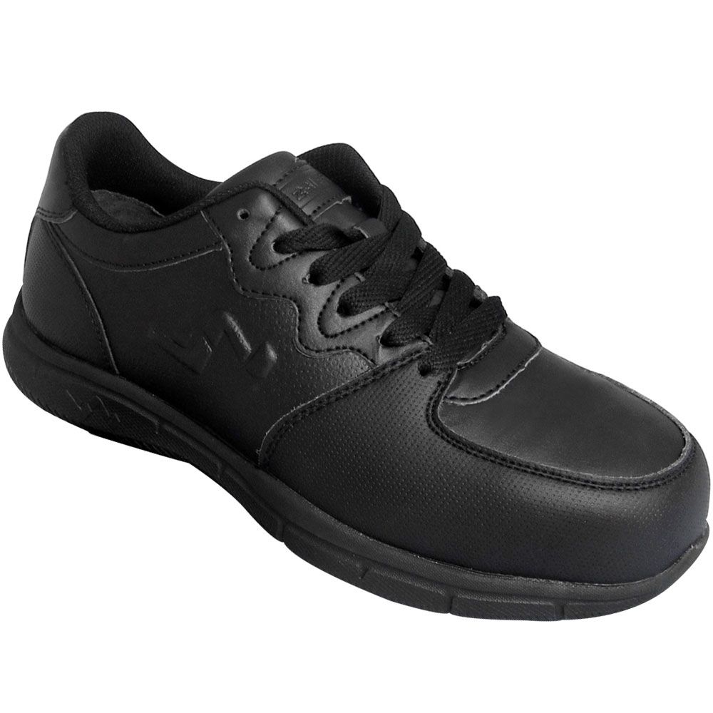 Genuine Grip Athletic Composite Toe Work Shoes - Womens Black