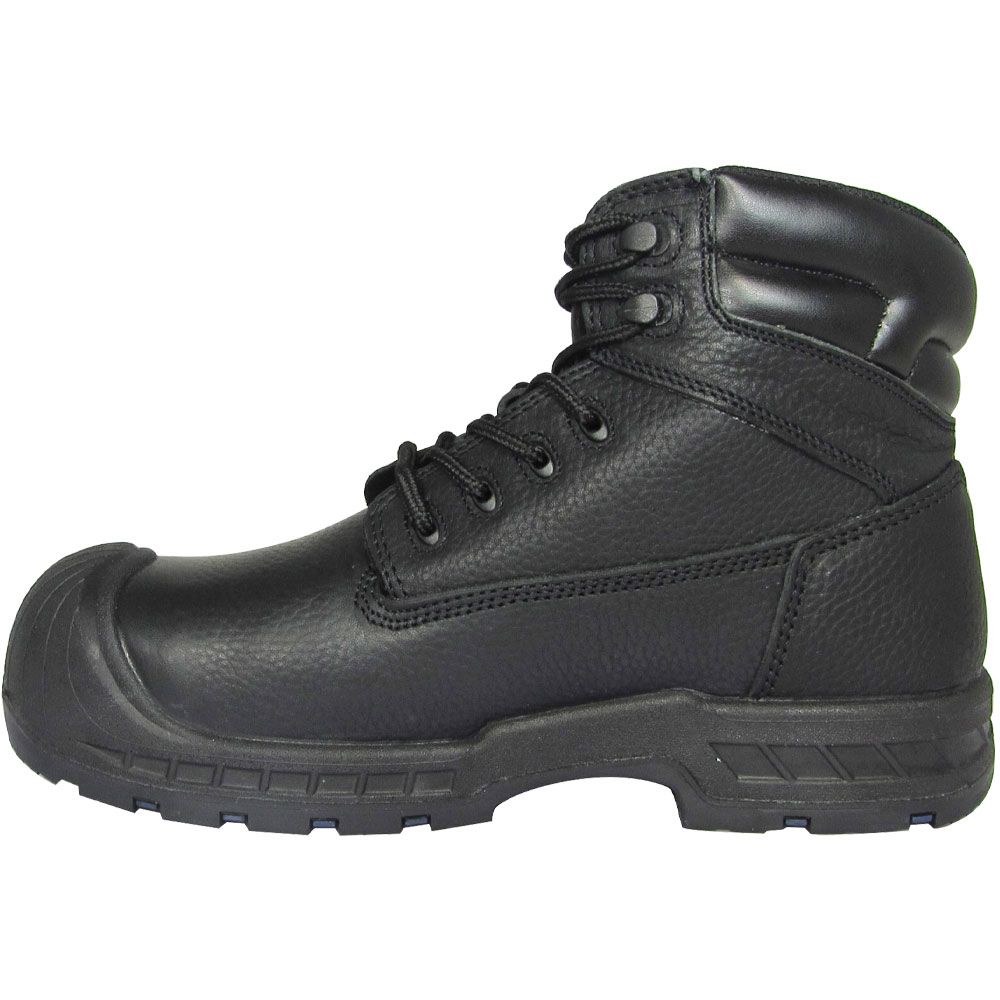 Genuine Grip 6000 Composite Toe Work Boots - Mens Black Back View