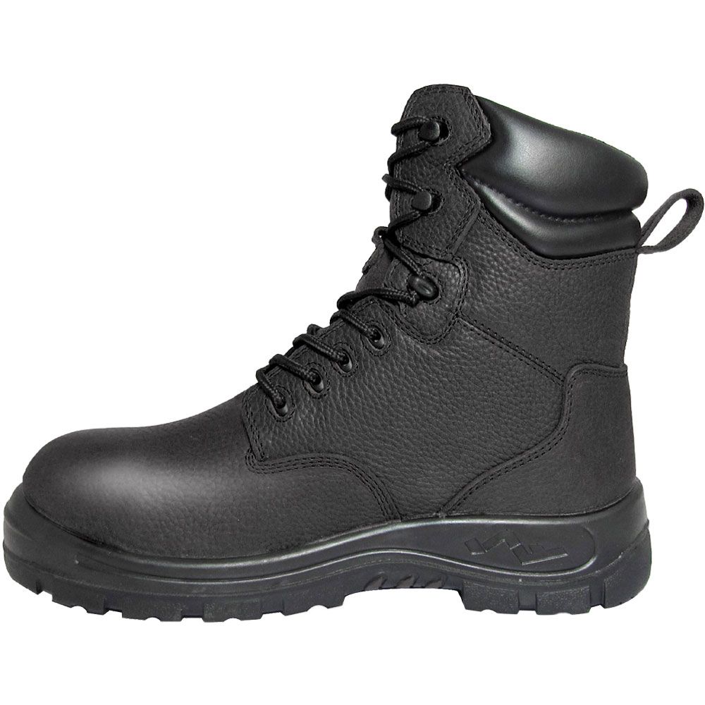 Genuine Grip 6080 Composite Toe Work Boots - Mens Black Back View