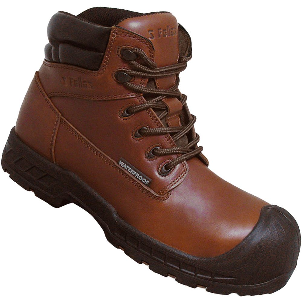 Genuine Grip 6100 Composite Toe Work Boots - Mens Brown