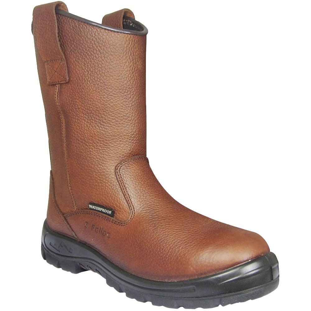 Genuine Grip 6451 Orion Mens Composite Toe Work Boots Brown