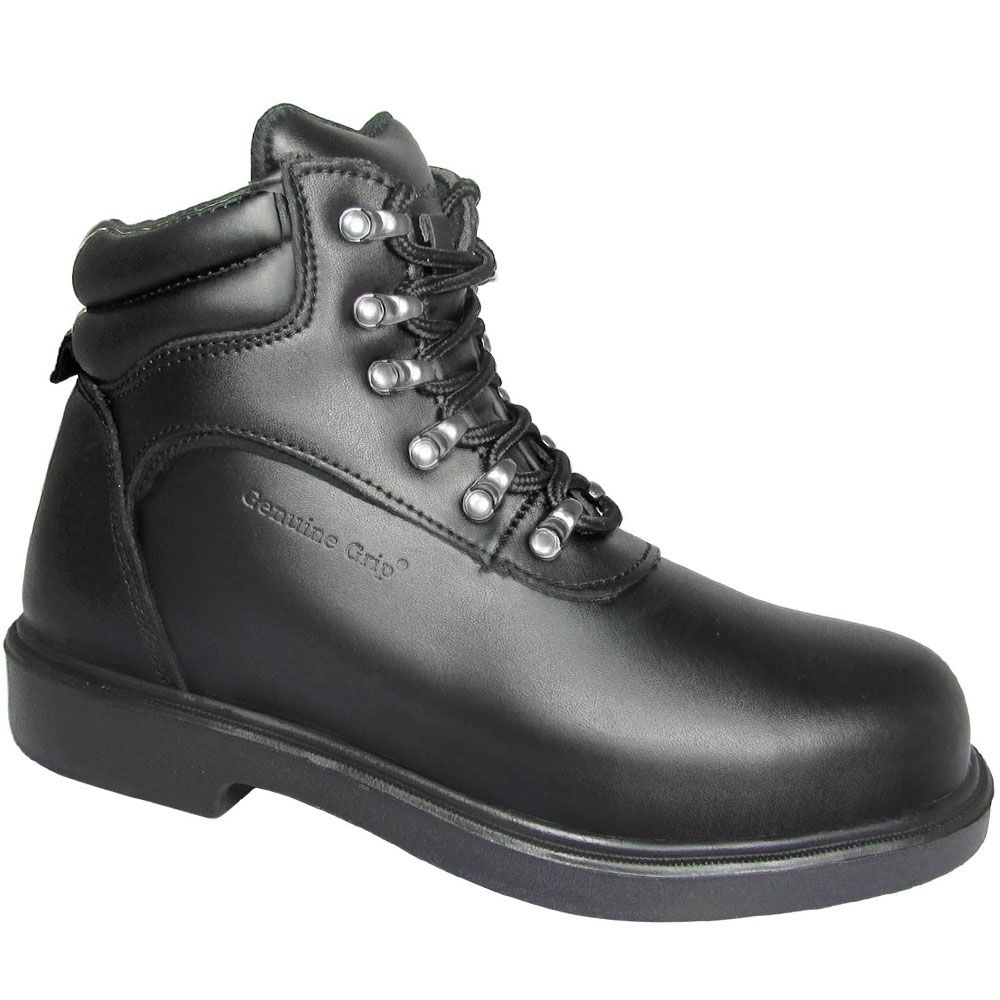 Genuine Grip 7130 Safety Toe Work Boots - Mens Black