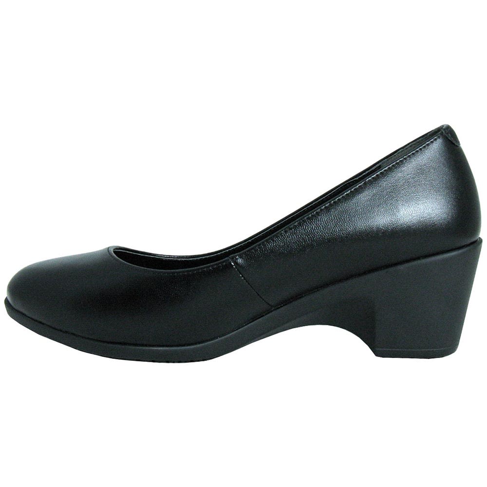 Genuine Grip 8400 Non-Safety Toe Work Shoes - Womens Black Back View