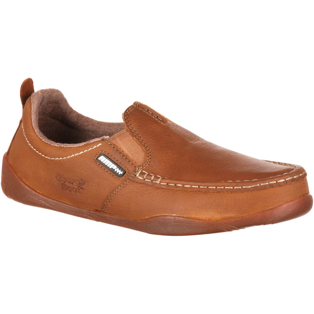 Georgia Boot G050 Slip On Casual Shoes - Mens Tan