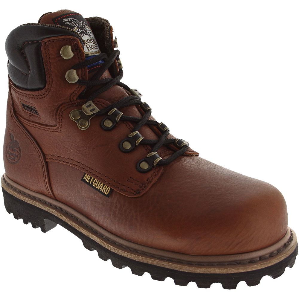 Georgia Boot G6315 Steel Toe Work Boots - Mens Brown