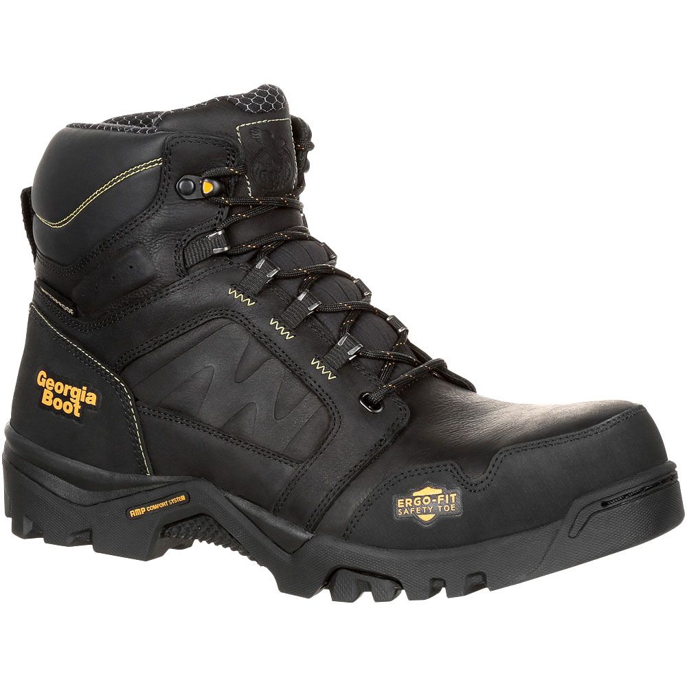 Georgia Boot Gb00130 Composite Toe Work Boots - Mens Black