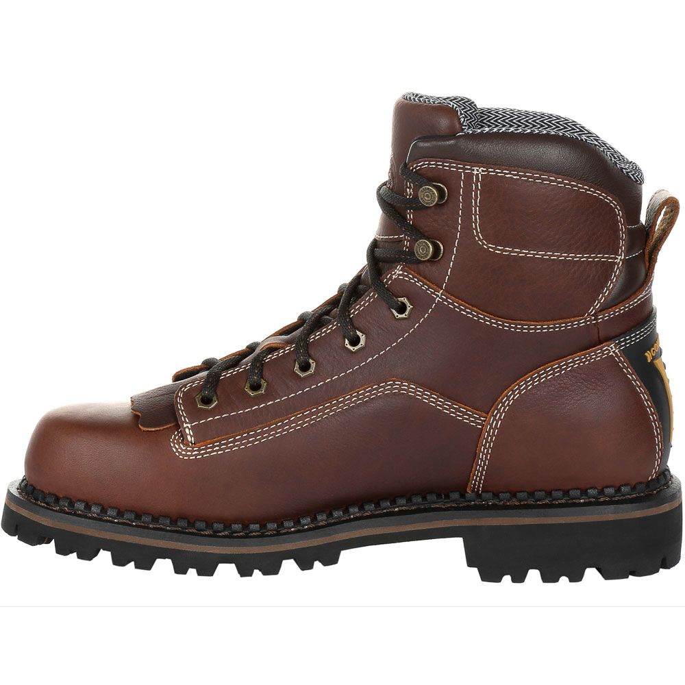 Georgia Boot Gb00270 Non-Safety Toe Work Boots - Mens Brown Back View