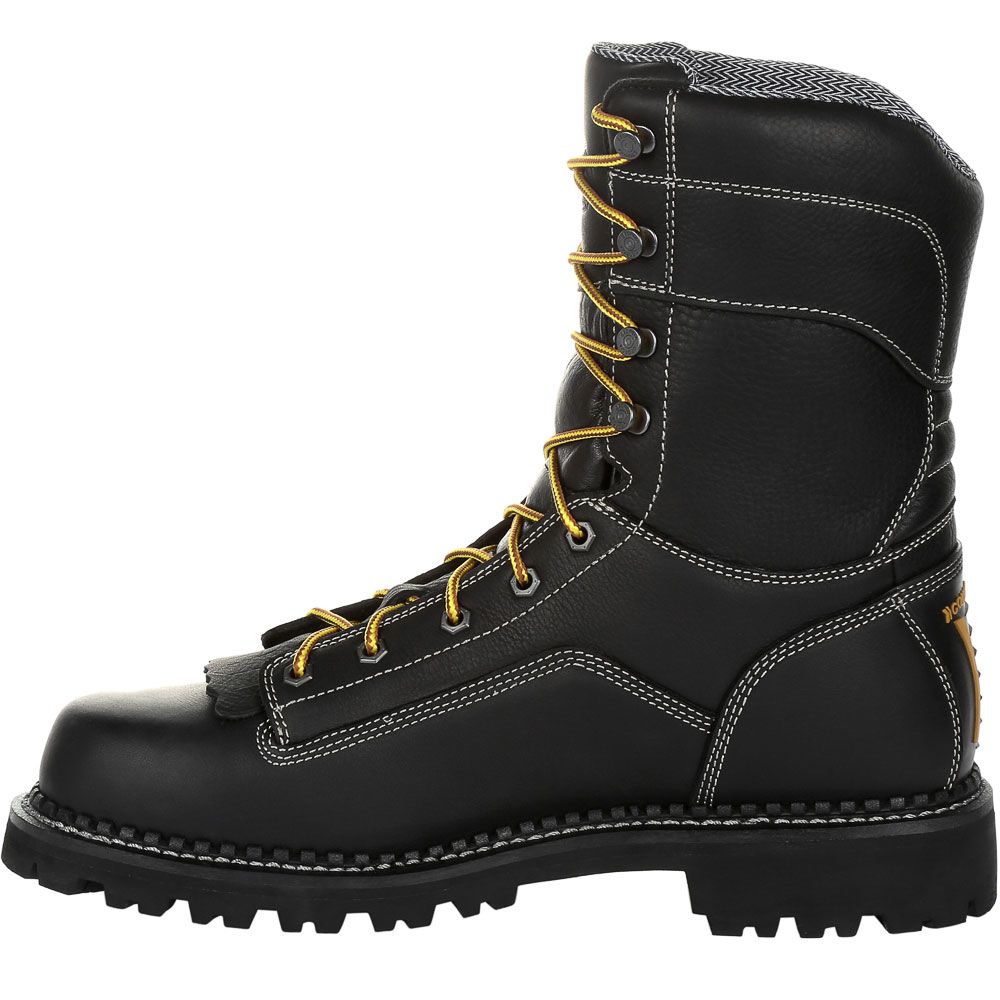 Georgia Boot Gb00272 Composite Toe Work Boots - Mens Black Back View