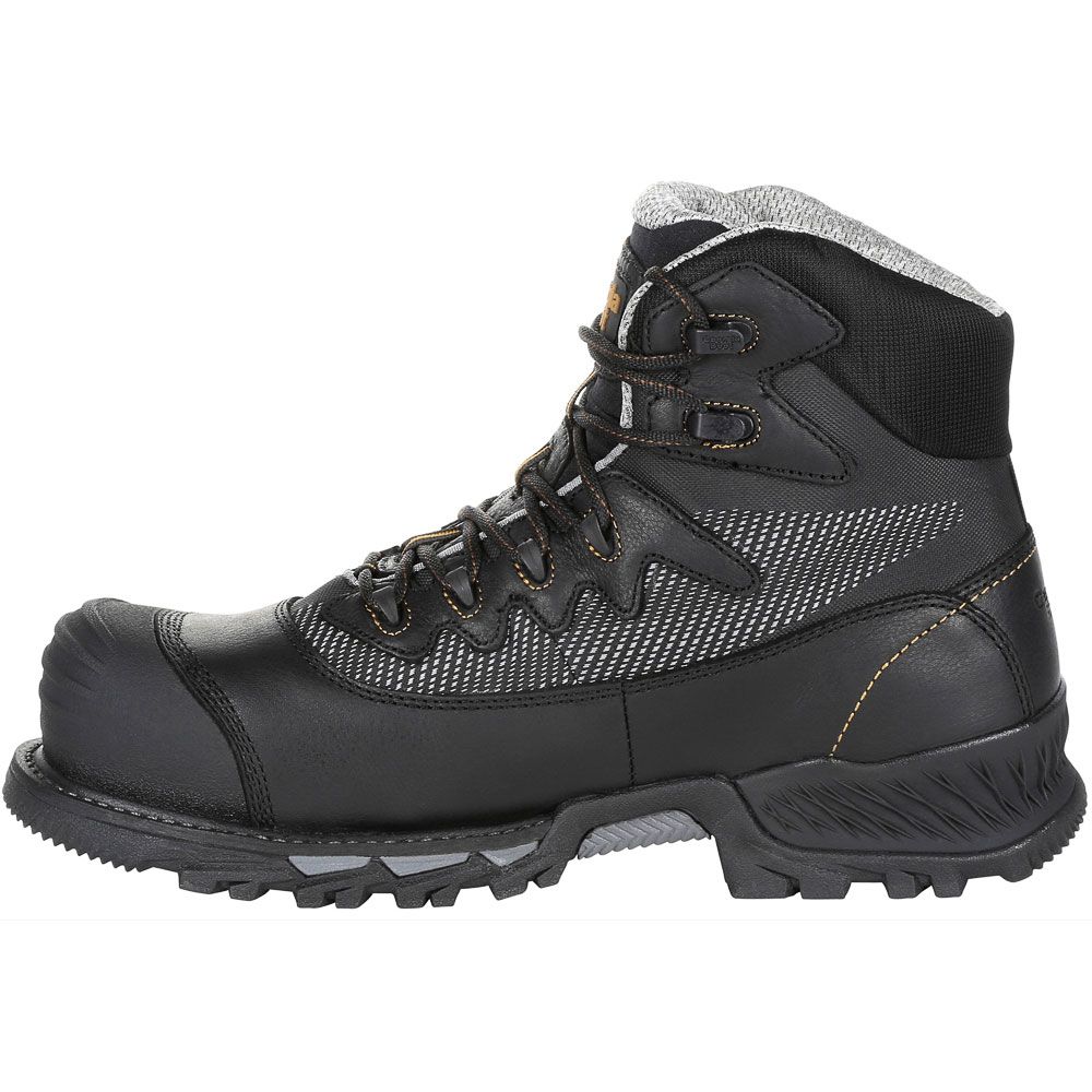 Georgia Boot Gb00311 Composite Toe Work Boots - Mens Black Back View