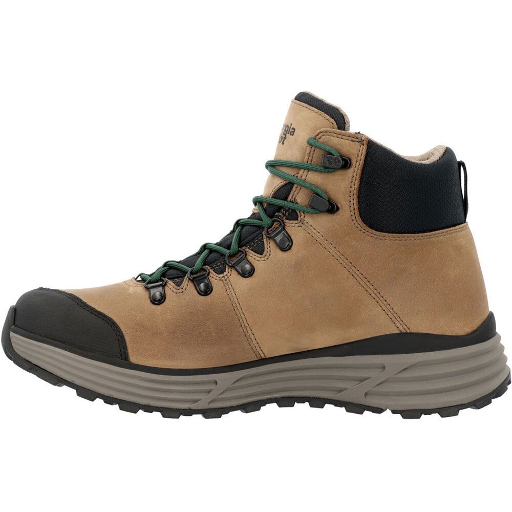 Georgia Boot Durablend Hiker GB00642 Non-Safety Toe Work Boots - Mens Brown Back View