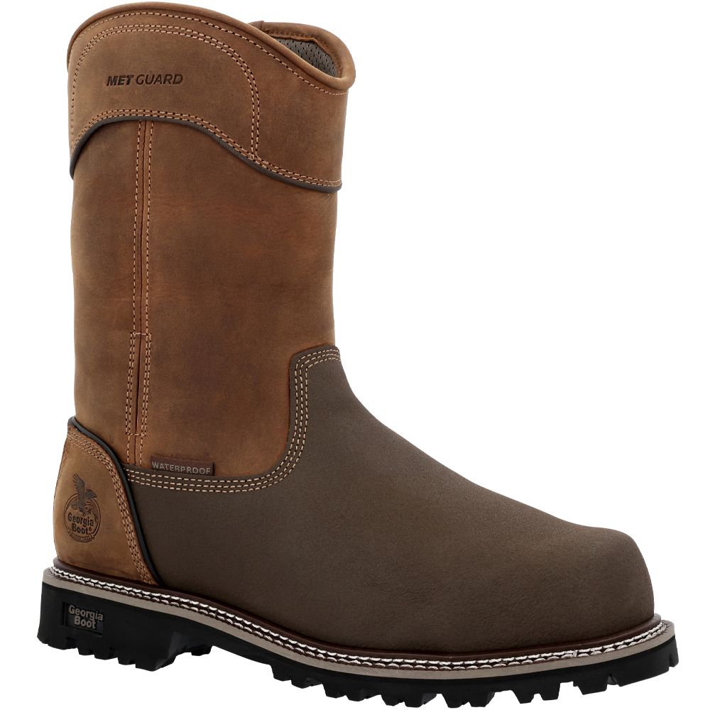 Georgia Boot Brute Met Composite Toe Work Boots - Mens Brown