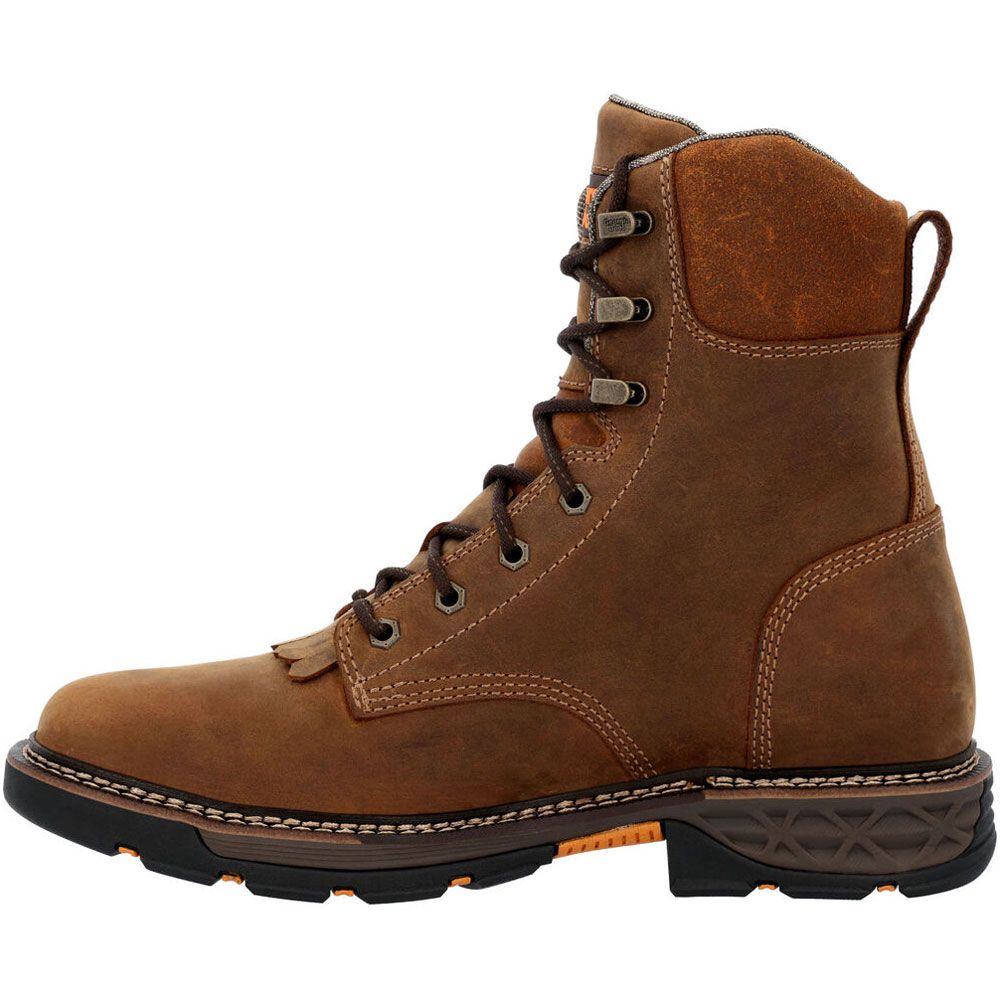 Georgia Boot CarboTec FLX GB00650 Safety Toe Work Boots - Mens Brown Back View