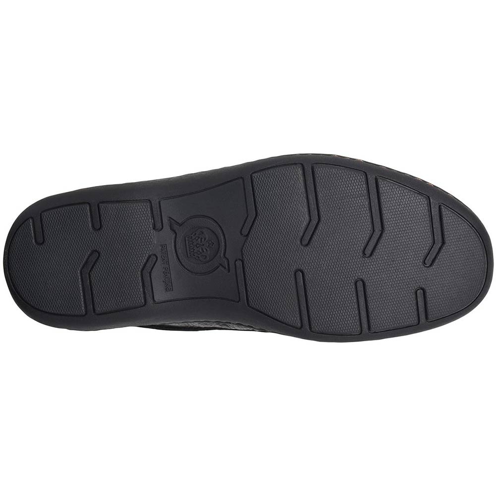 Born Brompton II Mens Slip On Casual Shoes Black Sole View