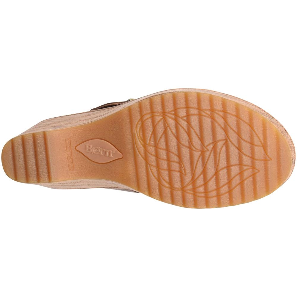 Born Emily Sandals - Womens Brown Sole View